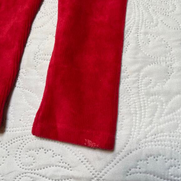 Ribbed Velour Solid Stretch Leggings Size 18-24 months - Picture 5 of 5